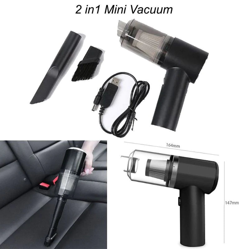Rechargeable 2 In 1 Vacuum Cleaner